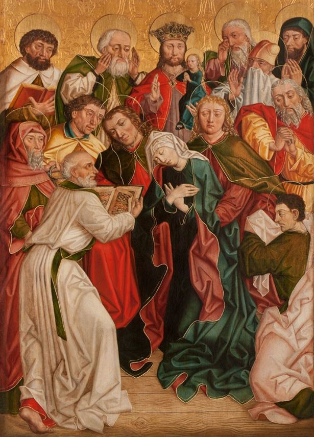Master of the Eggelsberger Altar - The Death of the Virgin | MasterArt
